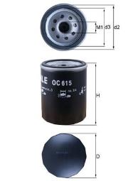 Filtr oleju Knecht OC615