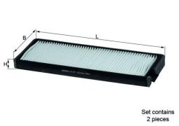 Filtr powietrza Knecht LX439/1