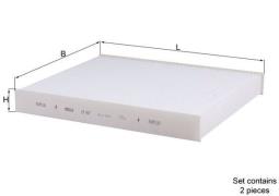 Filtr powietrza Knecht LX1591/9