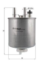 Filtr paliwa Knecht KL834