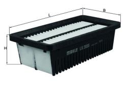 Filtr powietrza Knecht LX2035