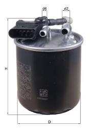 Filtr paliwa Knecht KL913