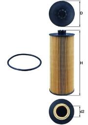 Filtr oleju Knecht OX155D