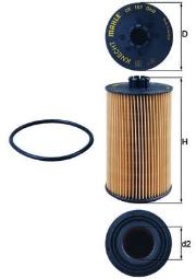 Filtr oleju Knecht OX379D