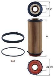 Filtr oleju Knecht OX560D