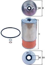 Filtr oleju Knecht OX78D