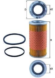 Filtr oleju Knecht OX17D