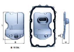 Filtr oleju Knecht OX825D
