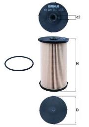 Filtr paliwa Knecht KX220D