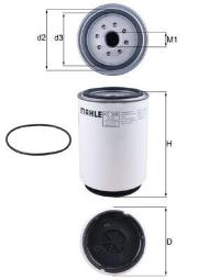 Filtr paliwa Knecht KL554D