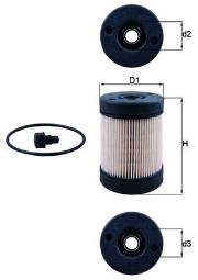 Filtr powietrza Knecht LX3985/1