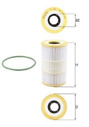 Filtr oleju Knecht OX1185D