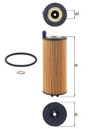 Filtr powietrza Knecht LX4803