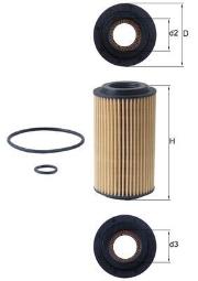 Filtr oleju Knecht OX153D4