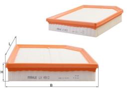 Filtr powietrza Knecht LX4912