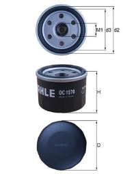 Filtr oleju Knecht OC1570