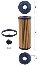 Filtr oleju Knecht OX1245D