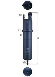 Filtr paliwa Knecht KL1131
