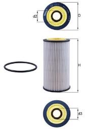 Filtr oleju Knecht OX1311D