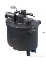 Filtr paliwa Knecht KL581
