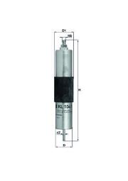 Filtr paliwa Knecht KL104/1