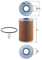 Filtr oleju Knecht OX1121D