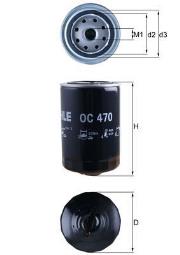 Filtr oleju Knecht OC470