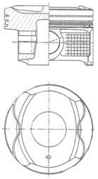 Tłok KOLBENSCHMIDT 41250610