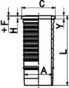 Tuleja cylindrowa KOLBENSCHMIDT 89411110