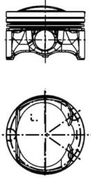 Tłok Kolbenschmidt 40760620