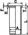 Tuleja cylindrowa KOLBENSCHMIDT 89016110