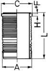 Tuleja cylindrowa KOLBENSCHMIDT 89500110