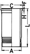 Tuleja cylindrowa KOLBENSCHMIDT 89864110