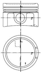 Tłok Kolbenschmidt 40434620