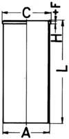 Tuleja cylindrowa KOLBENSCHMIDT 89850190