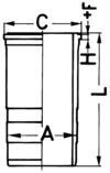 Tuleja cylindrowa KOLBENSCHMIDT 89563110