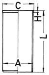 Tuleja cylindrowa KOLBENSCHMIDT 89823190