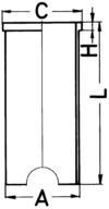 Tuleja cylindrowa KOLBENSCHMIDT 89163190