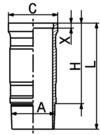 Tuleja cylindrowa KOLBENSCHMIDT 89921110