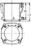 Tuleja cylindrowa KOLBENSCHMIDT 89196110