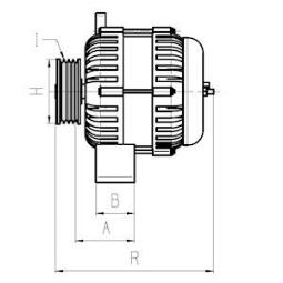 Alternator HC-Cargo 110048