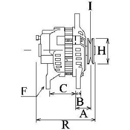 Alternator HC-Cargo 110107