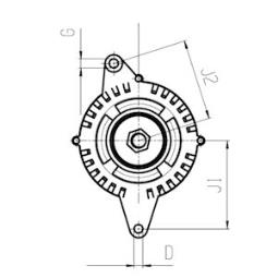 Alternator HC-Cargo 110138