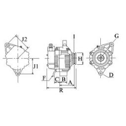 Alternator HC-Cargo 110233