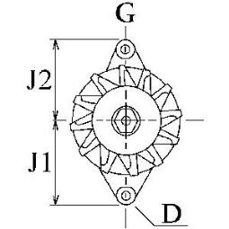 Alternator HC-Cargo 110694