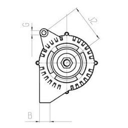 Alternator HC-Cargo 112078