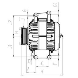 Alternator HC-Cargo 112151