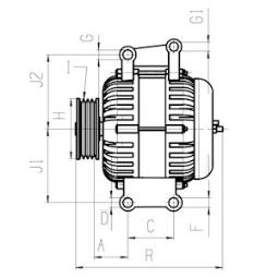 Alternator HC-Cargo F032115794