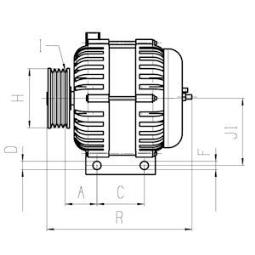 Alternator HC-Cargo 116663