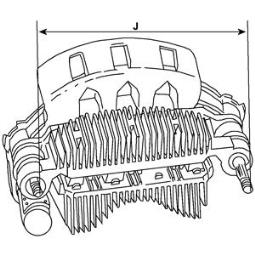 Prostownik, alternator HC-Cargo 130555